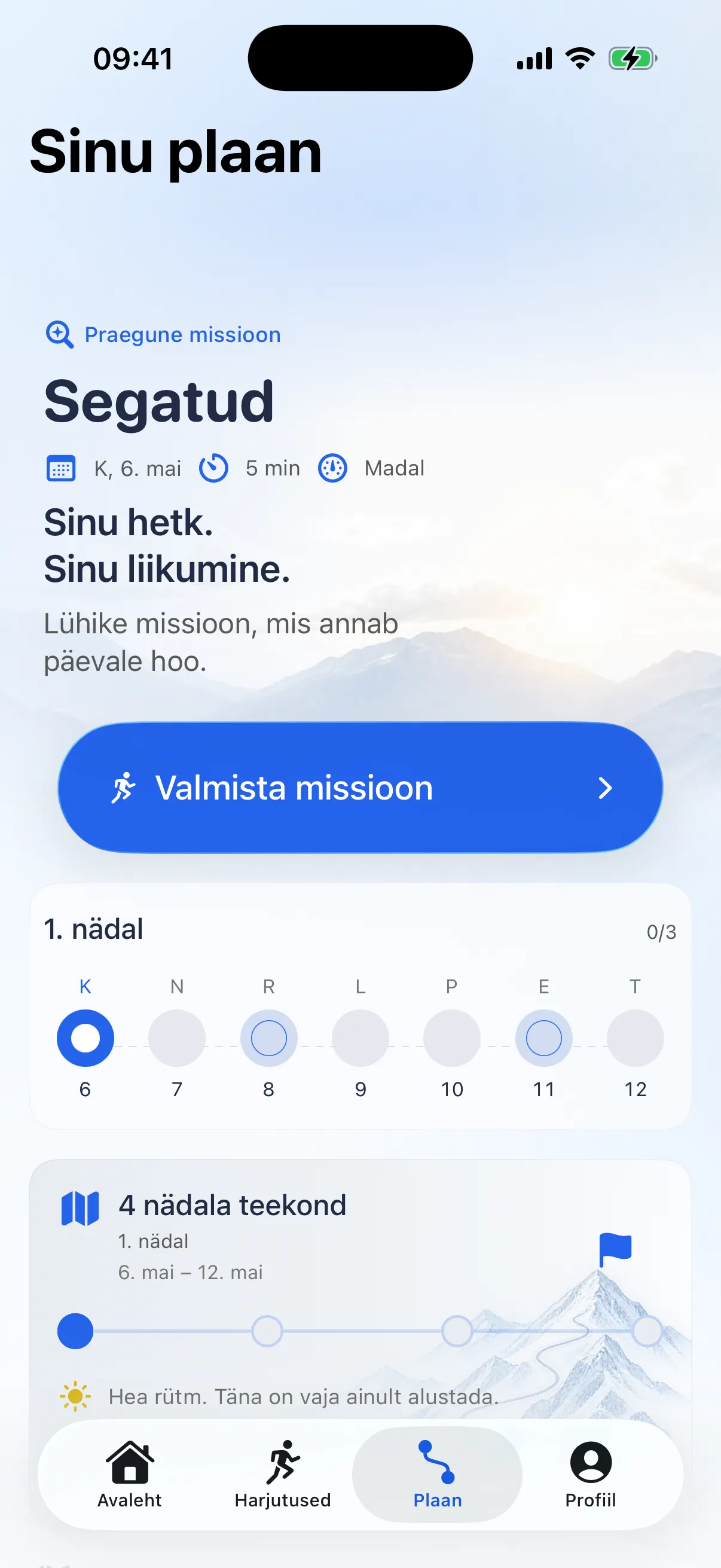 Sinu plaan · RazFit