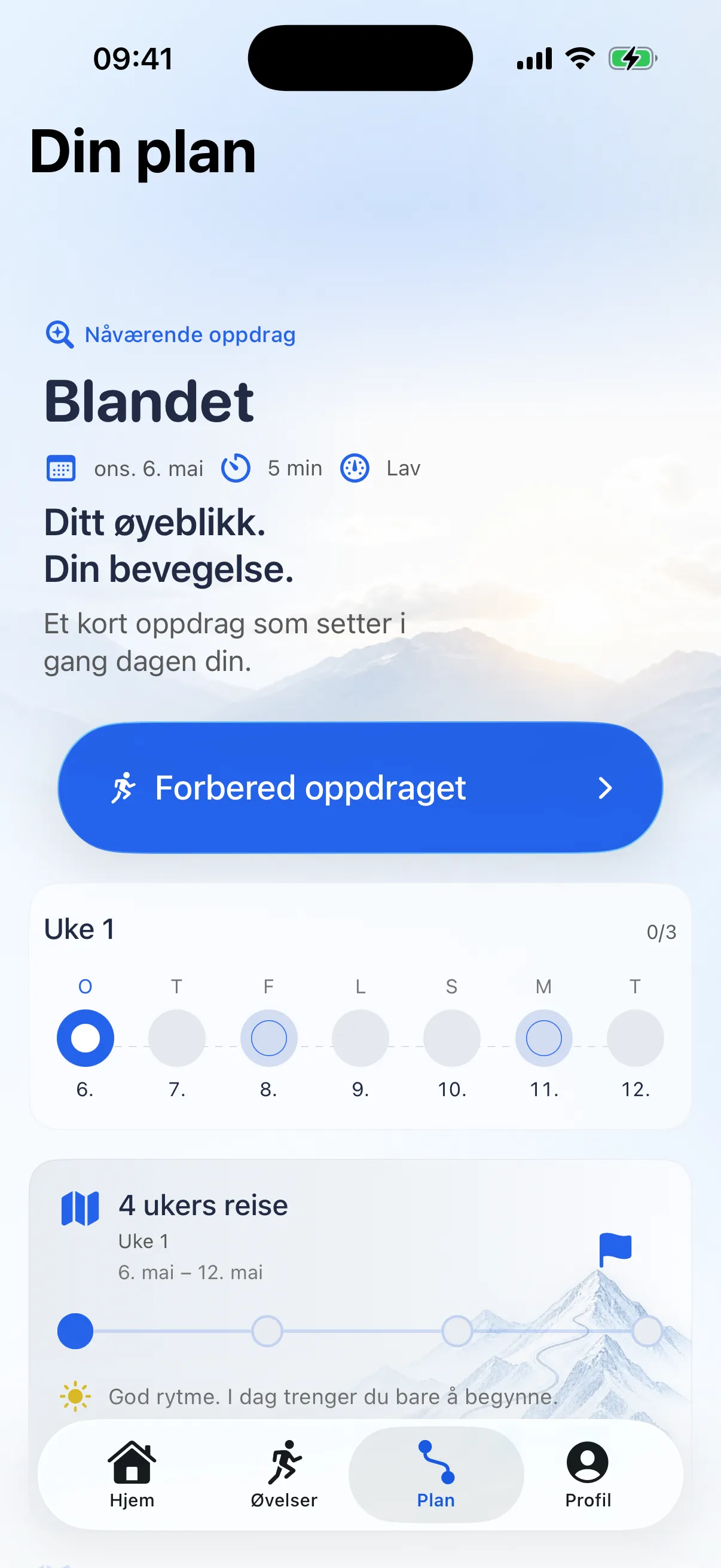 Planen din · RazFit